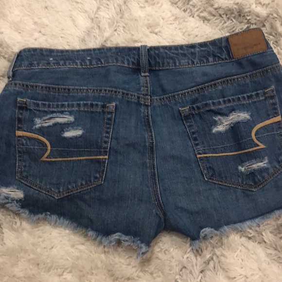 American eagle cutoff shorts. Size 8. - Picture 2 of 2